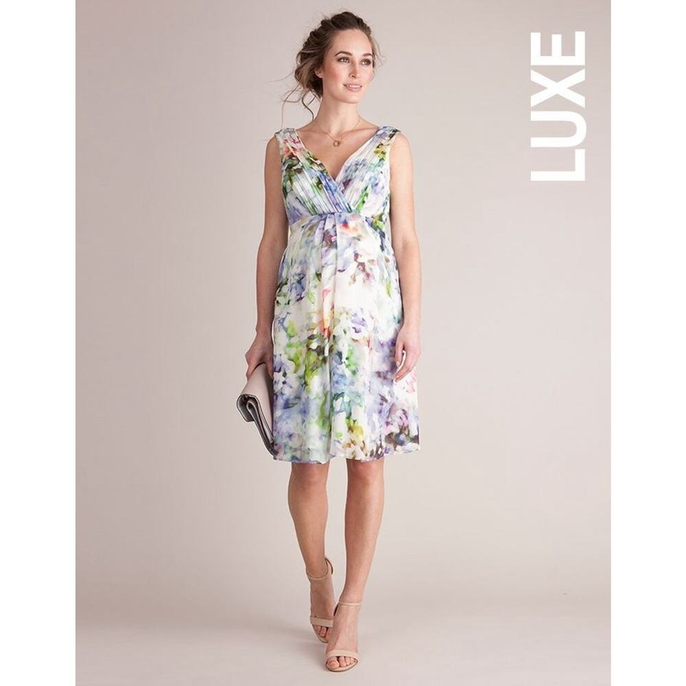 Seraphine Multicolor Floral Maternity Dress